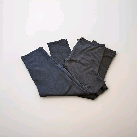 Britches Sweatpants Mens 2X Black Lot of 2 Fleece Inside Drawstrings Athleisure - Picture 1 of 12